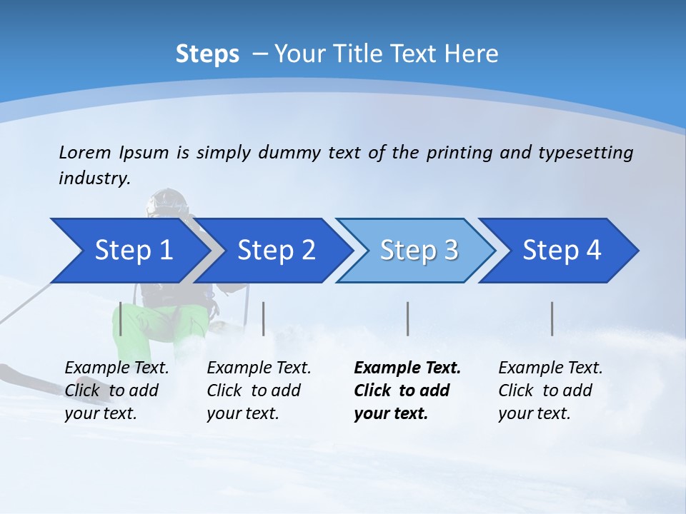 Clear Black One PowerPoint Template