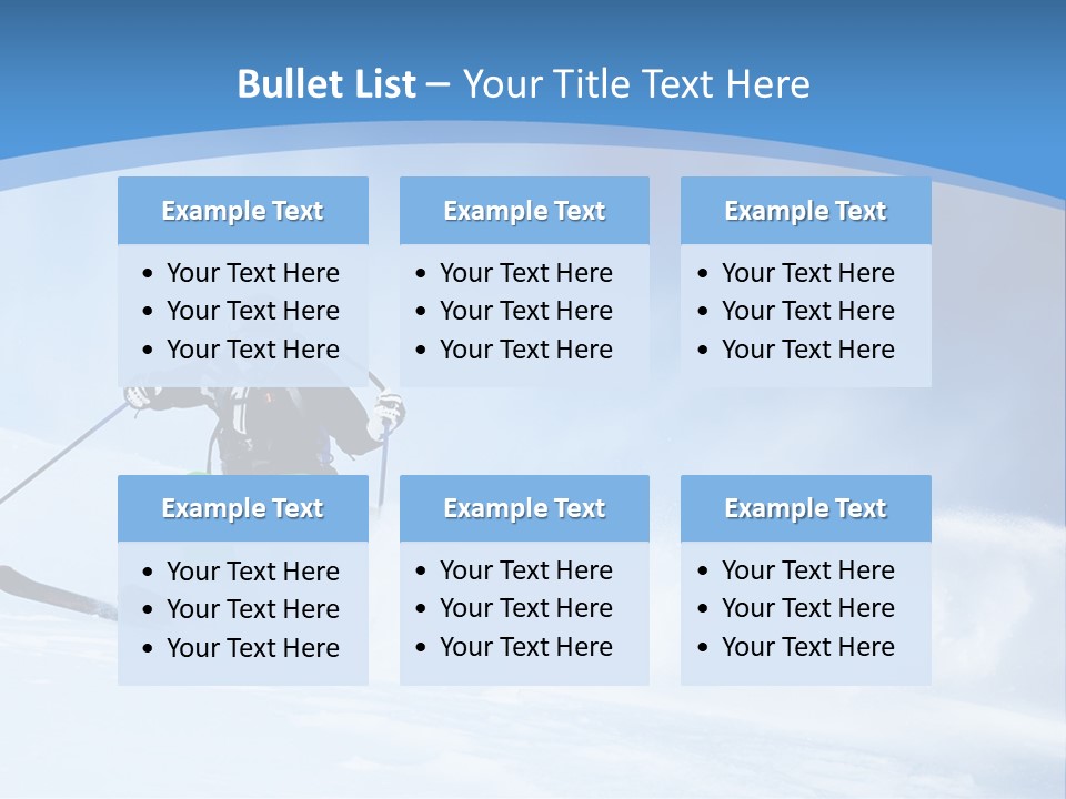 Clear Black One PowerPoint Template