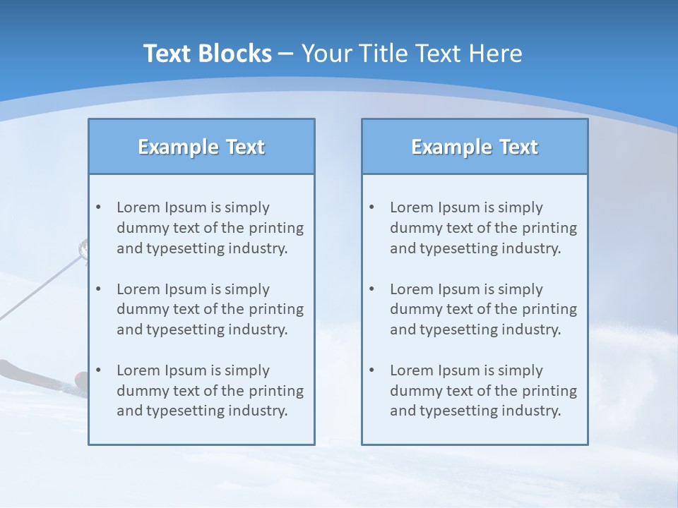 Clear Black One PowerPoint Template