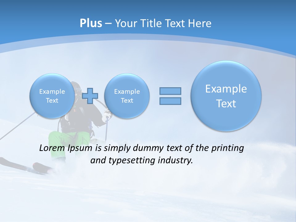 Clear Black One PowerPoint Template
