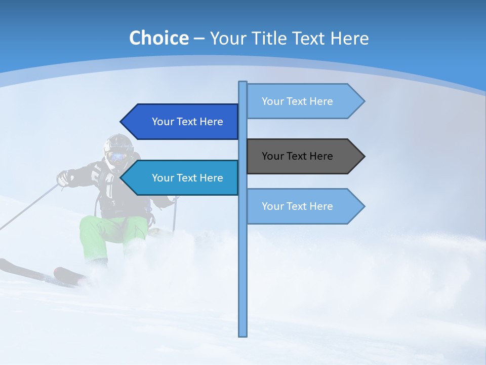 Clear Black One PowerPoint Template