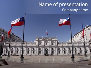 Downtown Monument America PowerPoint Template