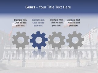 Downtown Monument America PowerPoint Template