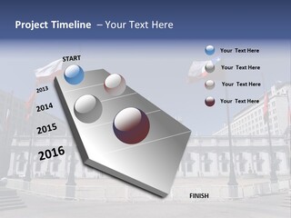 Downtown Monument America PowerPoint Template