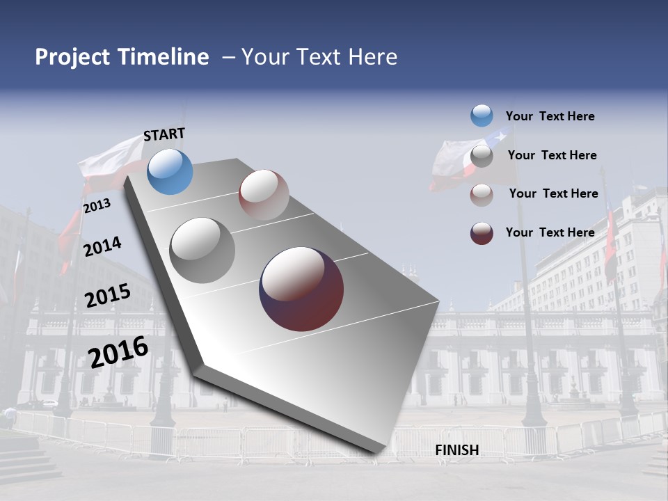 Downtown Monument America PowerPoint Template