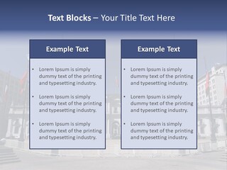 Downtown Monument America PowerPoint Template