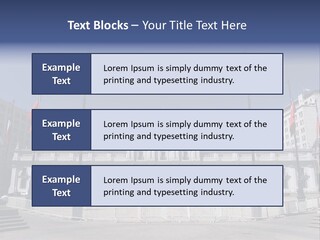 Downtown Monument America PowerPoint Template