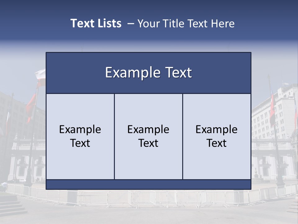Downtown Monument America PowerPoint Template