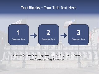 Downtown Monument America PowerPoint Template