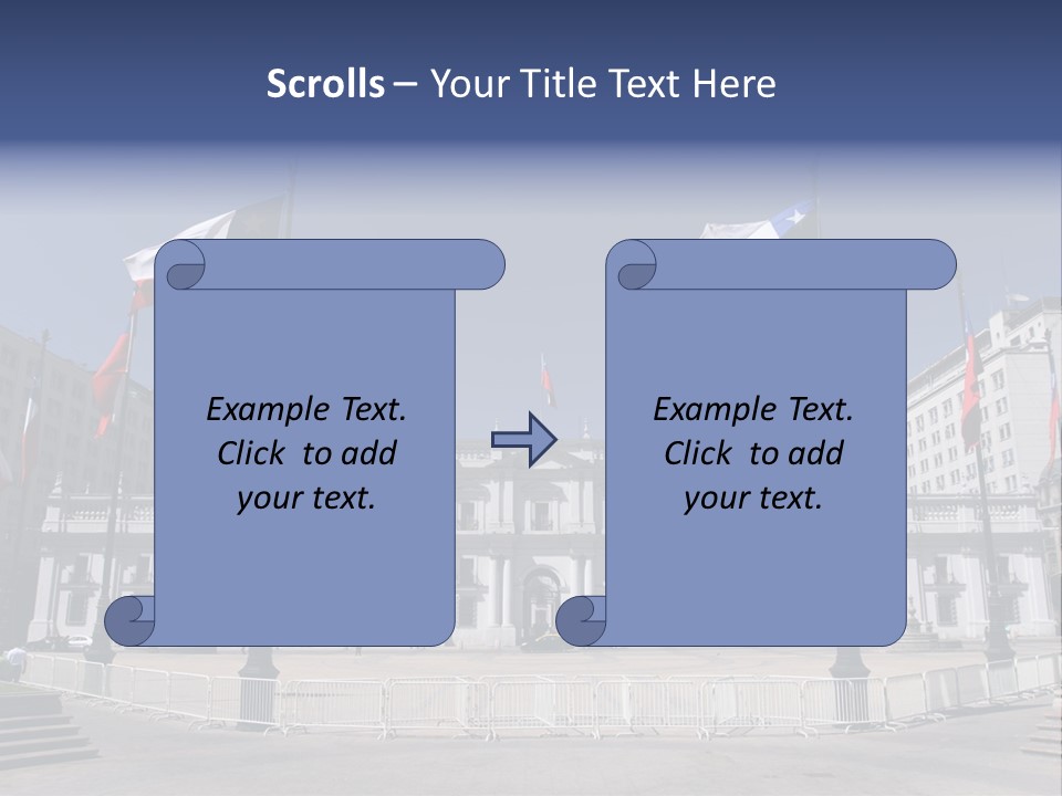 Downtown Monument America PowerPoint Template