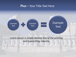 Downtown Monument America PowerPoint Template