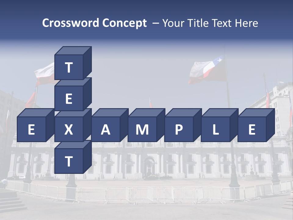 Downtown Monument America PowerPoint Template