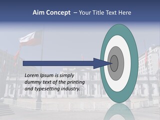 Downtown Monument America PowerPoint Template