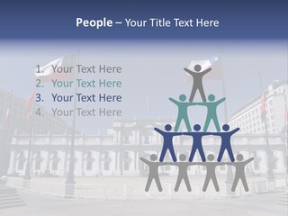 Downtown Monument America PowerPoint Template
