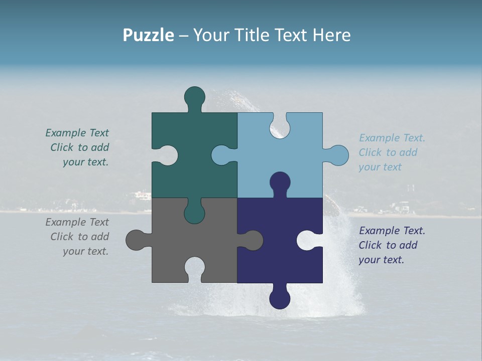 Vallarta Ocean Splach PowerPoint Template