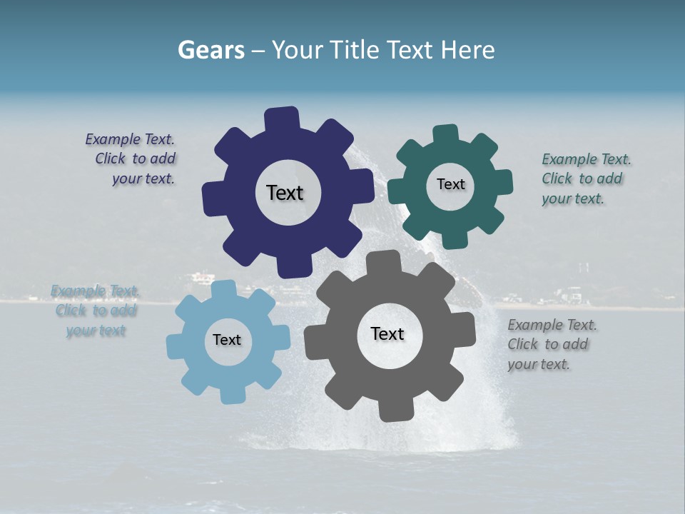 Vallarta Ocean Splach PowerPoint Template