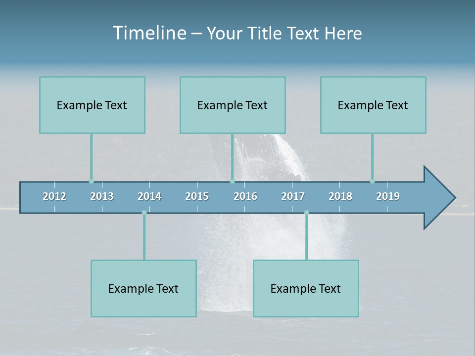 Vallarta Ocean Splach PowerPoint Template