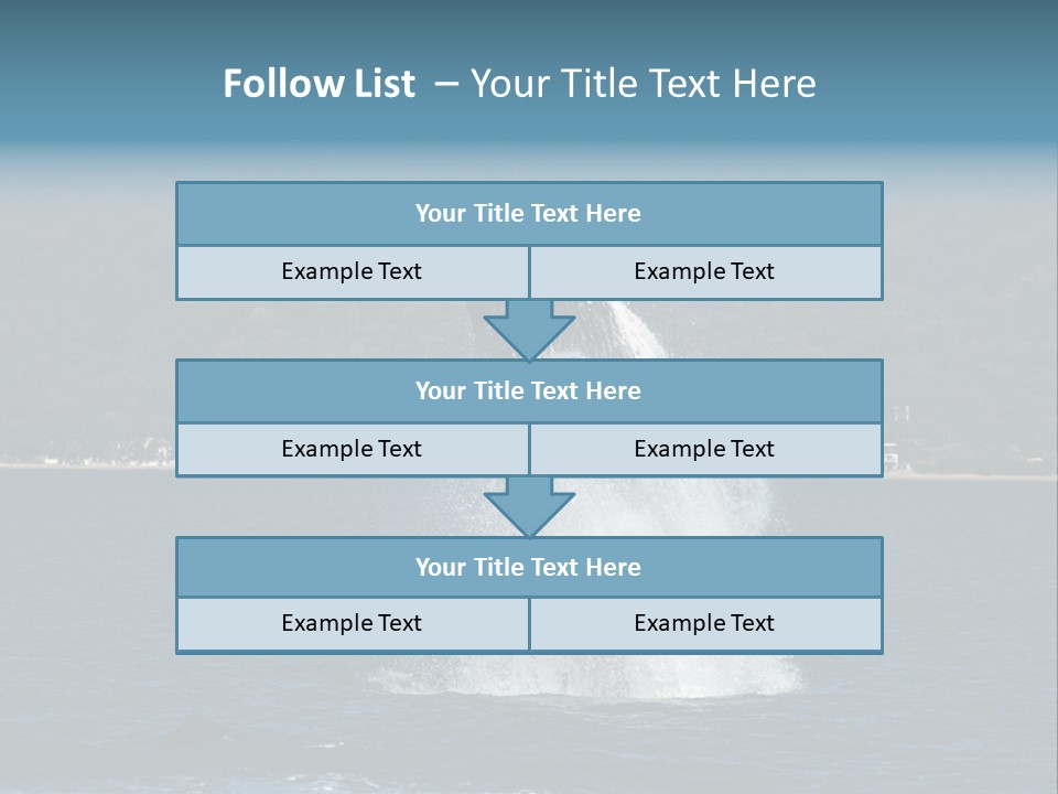 Vallarta Ocean Splach PowerPoint Template