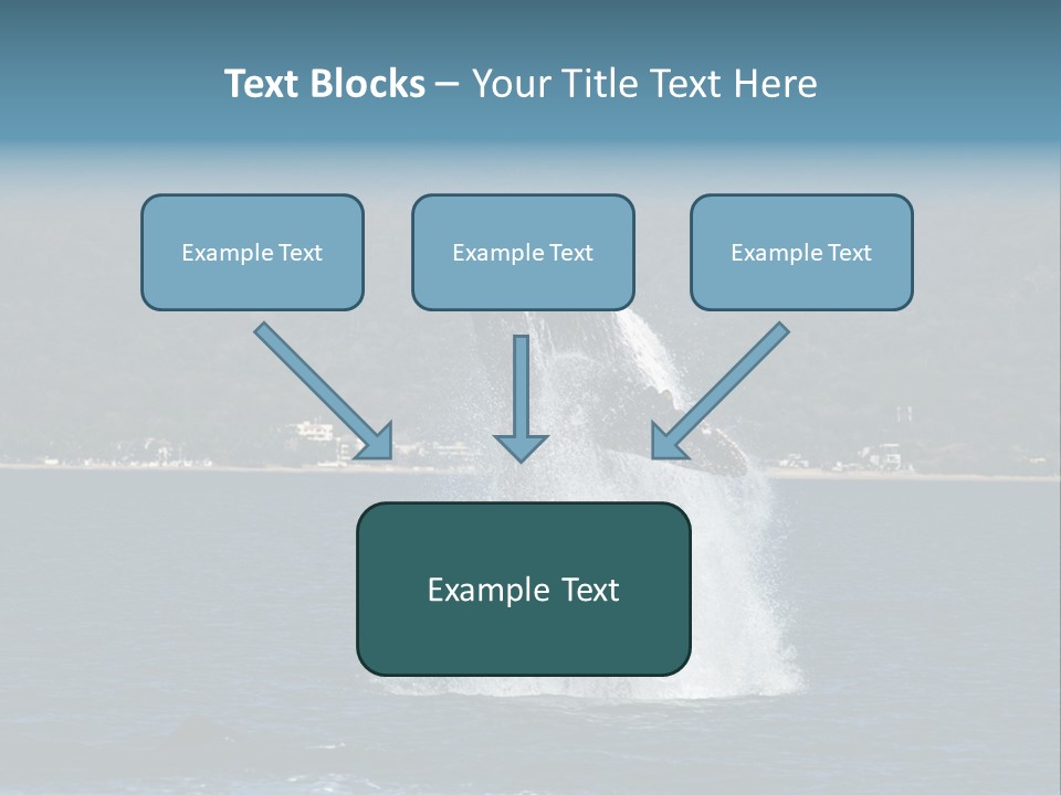 Vallarta Ocean Splach PowerPoint Template