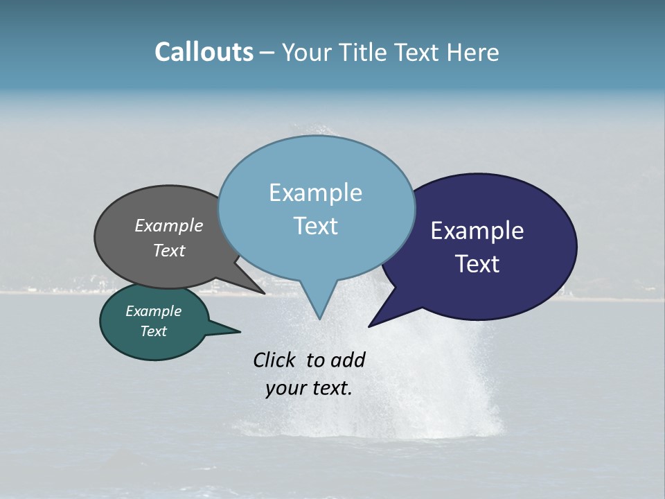 Vallarta Ocean Splach PowerPoint Template