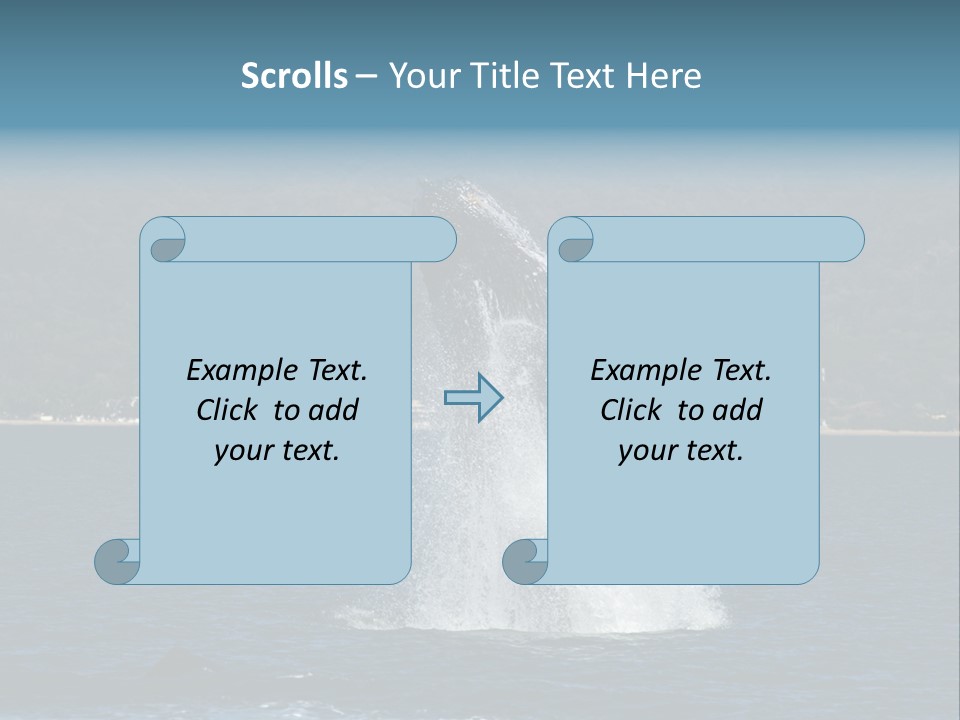 Vallarta Ocean Splach PowerPoint Template