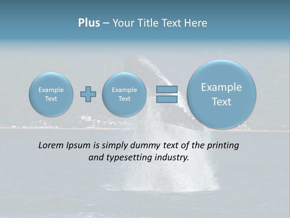 Vallarta Ocean Splach PowerPoint Template