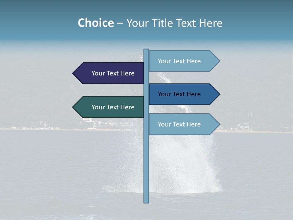 Vallarta Ocean Splach PowerPoint Template