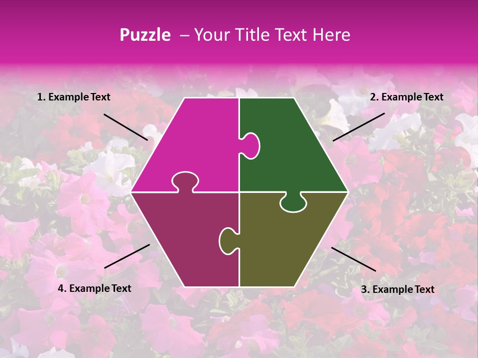 Purple Grow Spring PowerPoint Template