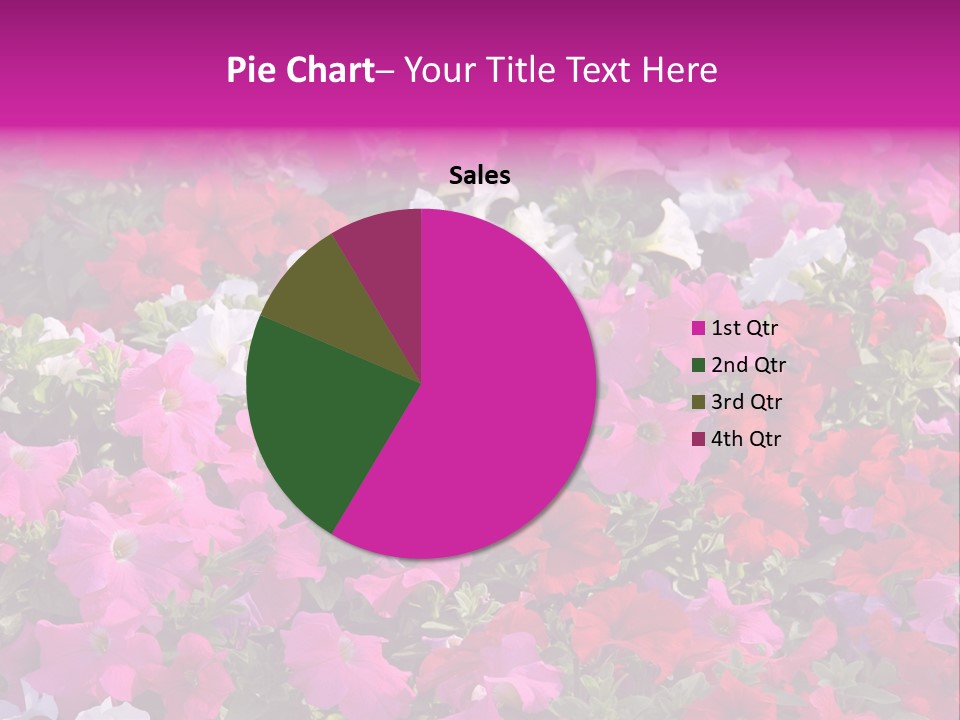Purple Grow Spring PowerPoint Template