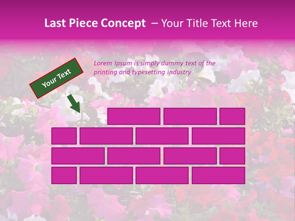 Purple Grow Spring PowerPoint Template
