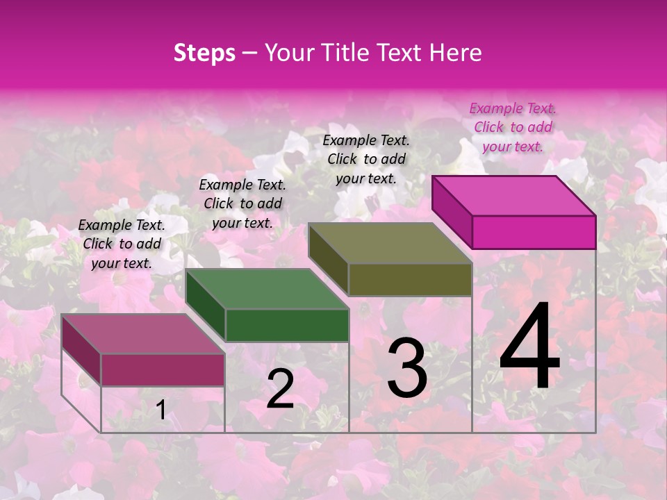 Purple Grow Spring PowerPoint Template