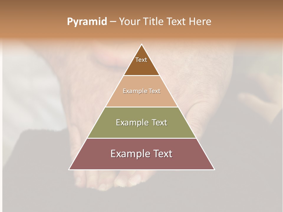 Touch White Massage PowerPoint Template