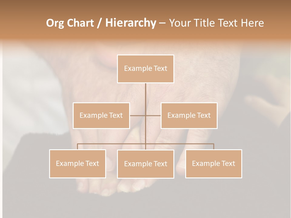 Touch White Massage PowerPoint Template