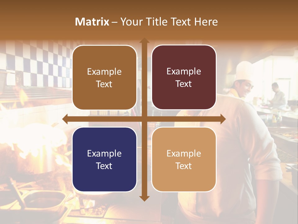 Pan Industry Fire PowerPoint Template