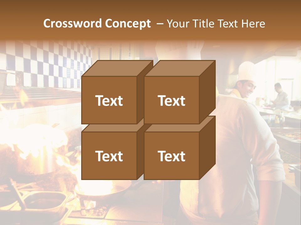Pan Industry Fire PowerPoint Template