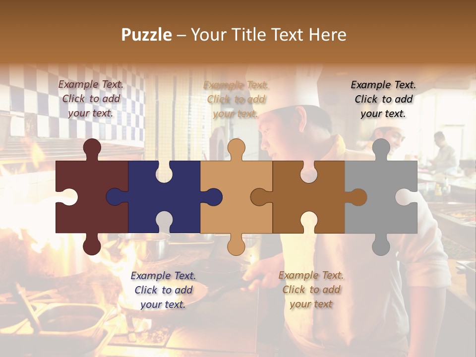 Pan Industry Fire PowerPoint Template