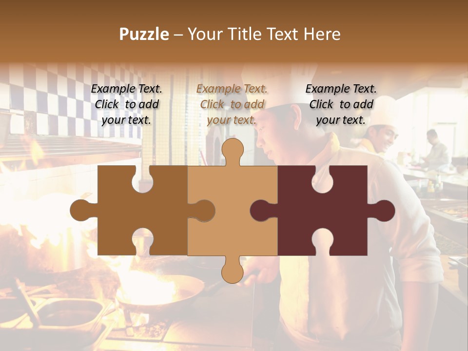 Pan Industry Fire PowerPoint Template