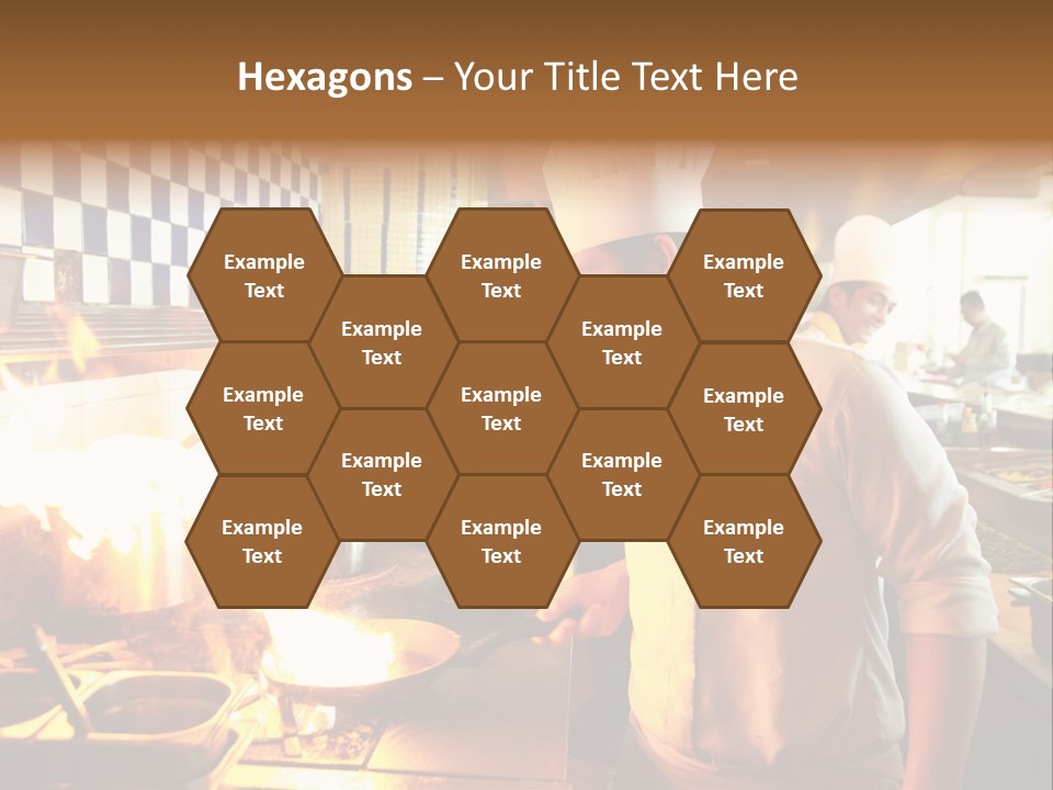 Pan Industry Fire PowerPoint Template