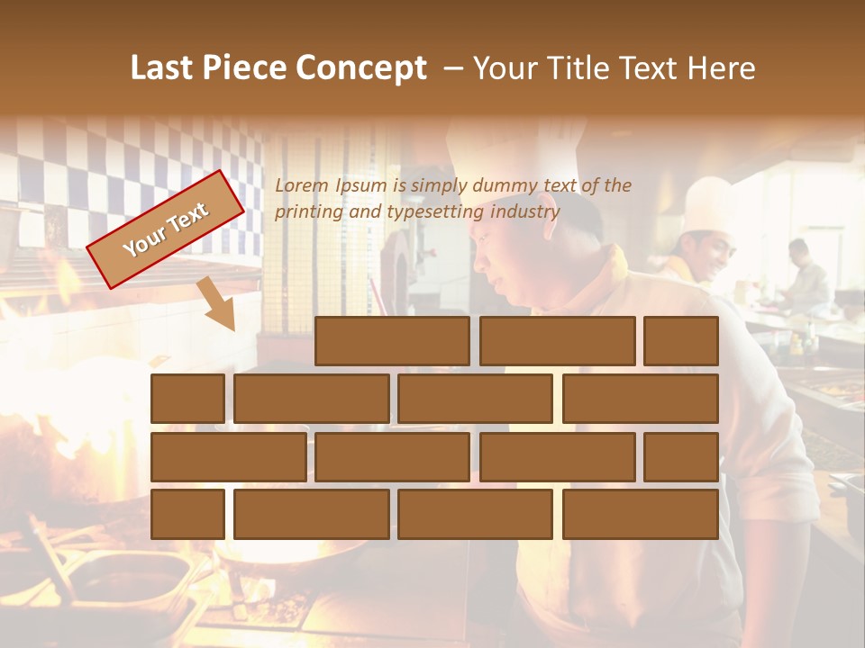 Pan Industry Fire PowerPoint Template