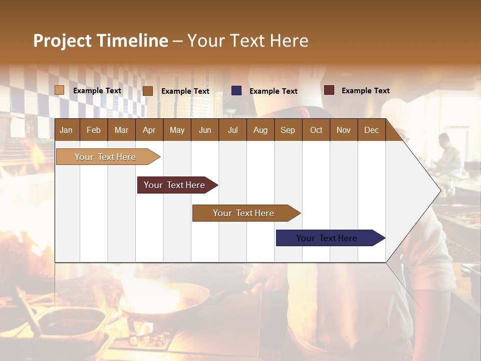 Pan Industry Fire PowerPoint Template