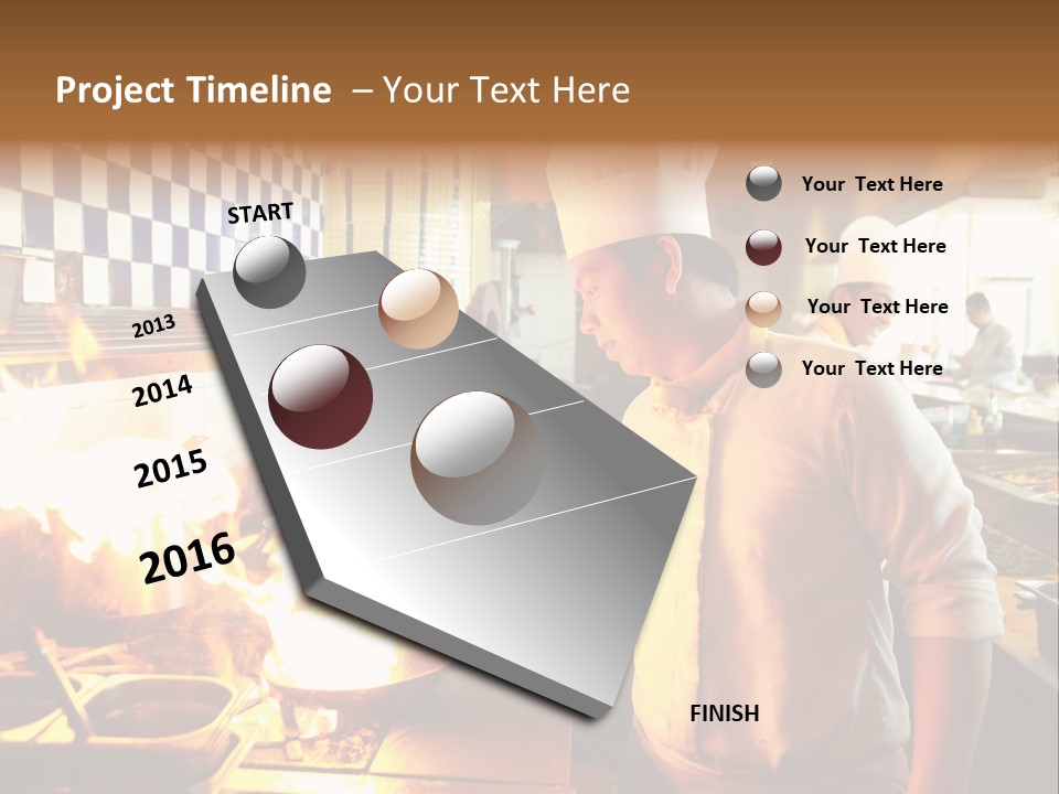 Pan Industry Fire PowerPoint Template