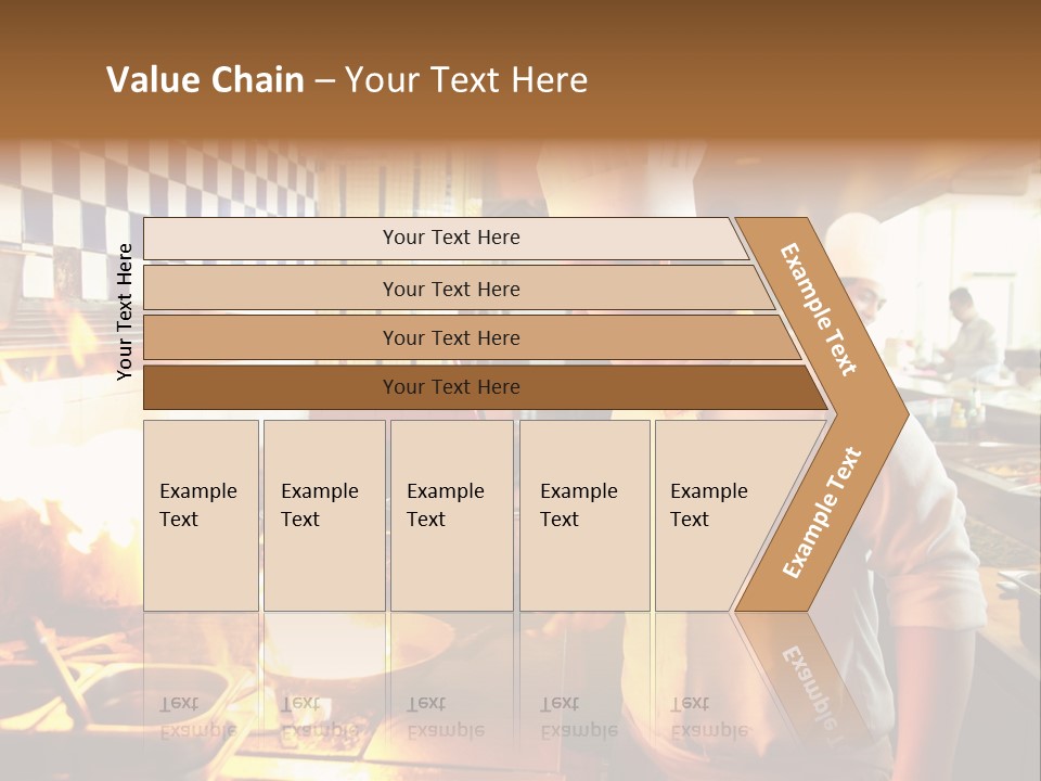 Pan Industry Fire PowerPoint Template