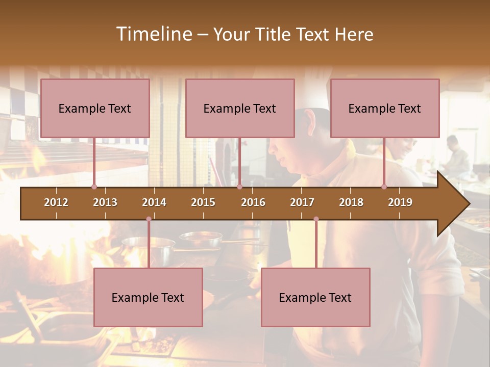 Pan Industry Fire PowerPoint Template