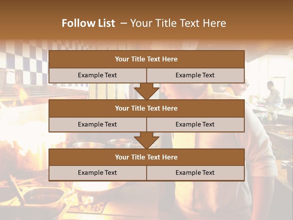Pan Industry Fire PowerPoint Template
