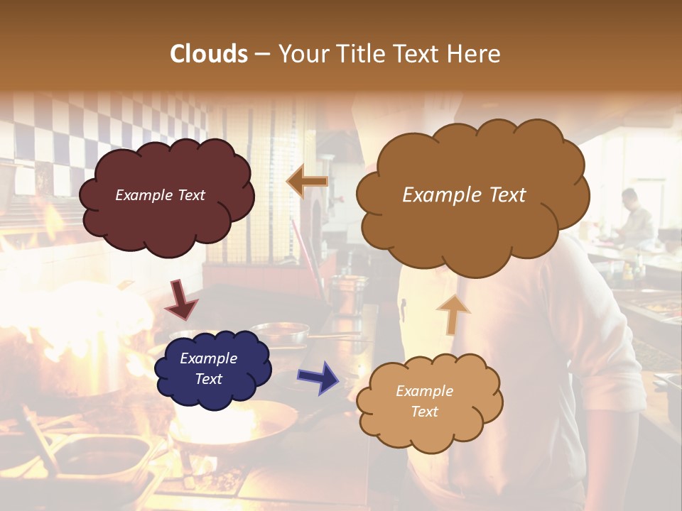 Pan Industry Fire PowerPoint Template