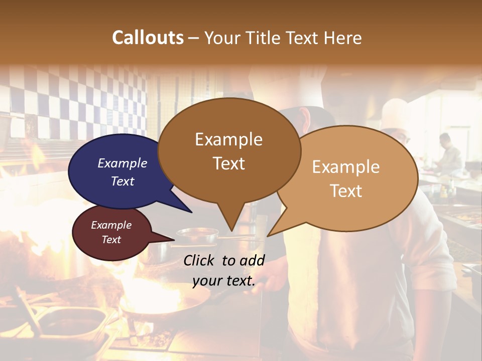 Pan Industry Fire PowerPoint Template