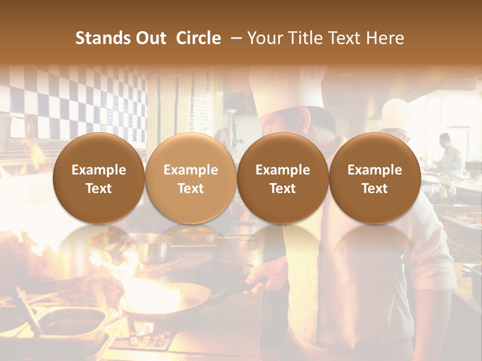 Pan Industry Fire PowerPoint Template