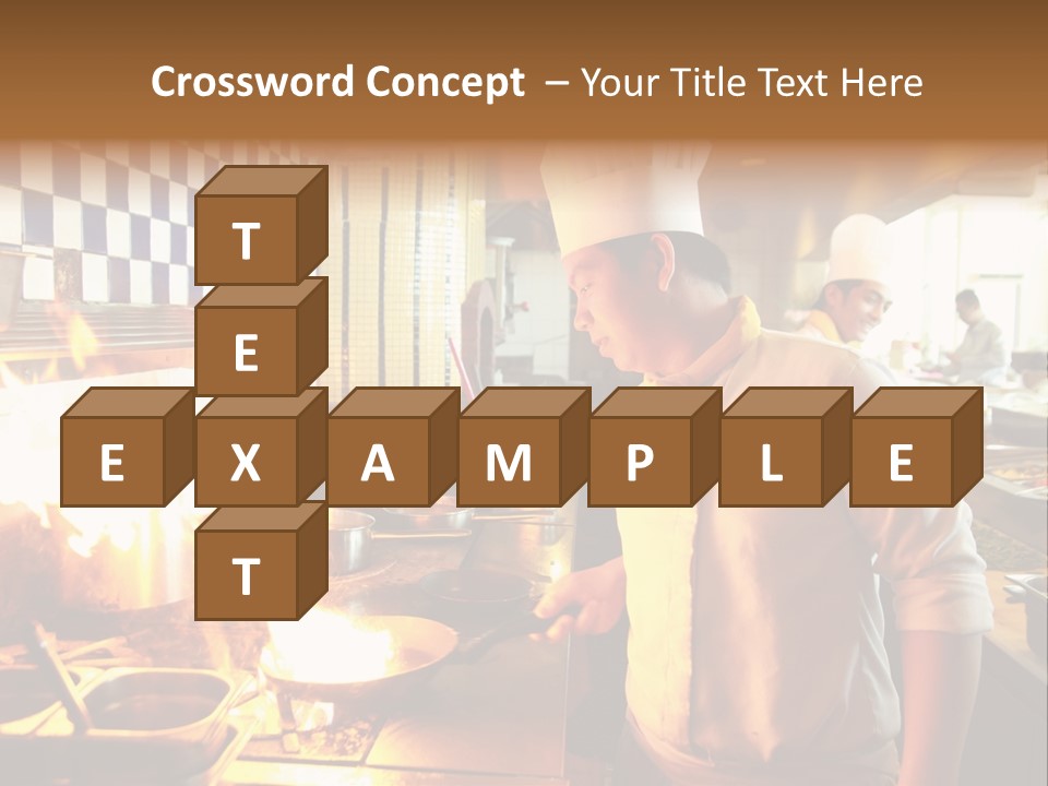 Pan Industry Fire PowerPoint Template