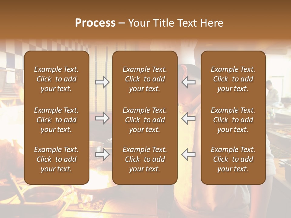 Pan Industry Fire PowerPoint Template