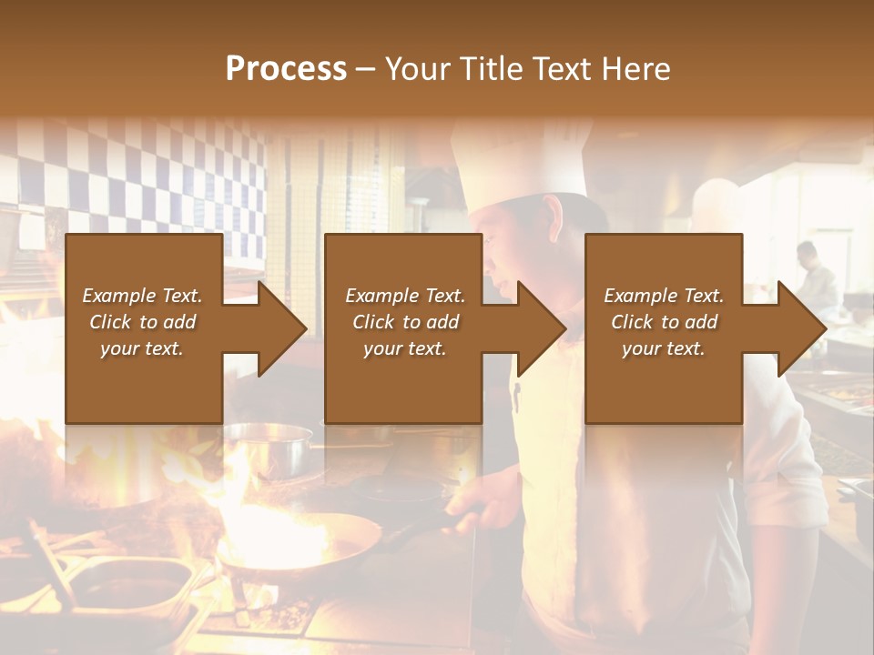 Pan Industry Fire PowerPoint Template